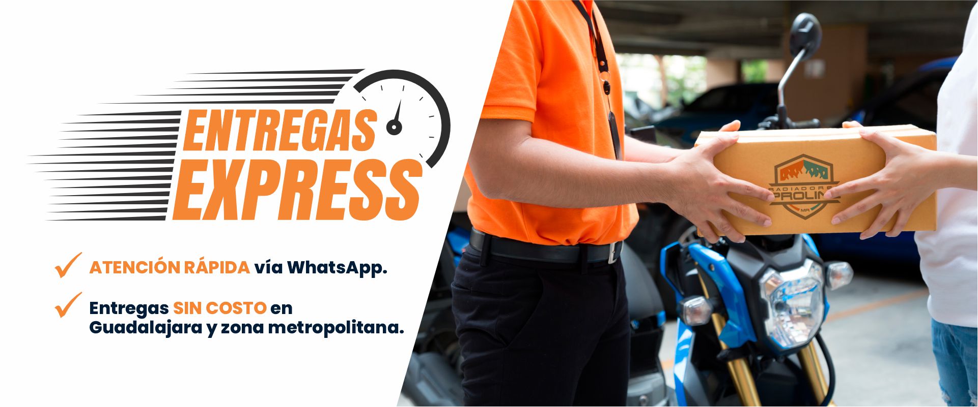 Productos radiadores automotrices Entrega Express